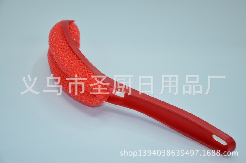 uehu　L23051 拉勾長柄 塑料絲 鍋刷工廠,批發,進口,代購