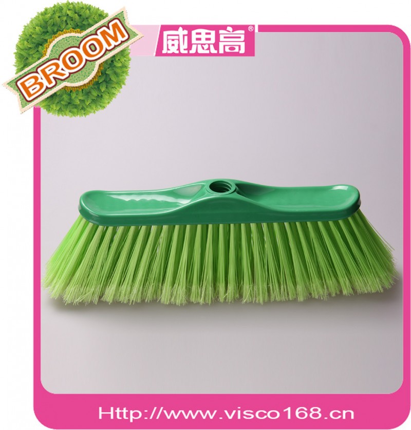 供應美觀 多顏色 時尚高檔 塑料掃把 掃帚 清潔工具VT116工廠,批發,進口,代購