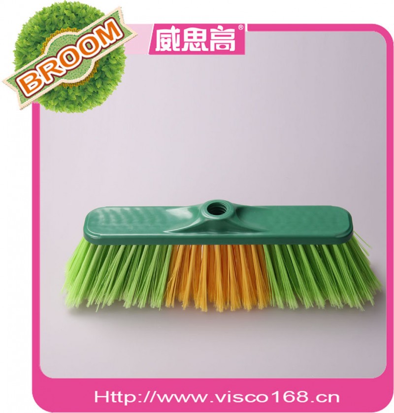 供應美觀 多顏色 時尚高檔 塑料掃把 掃帚 清潔工具 VC111工廠,批發,進口,代購