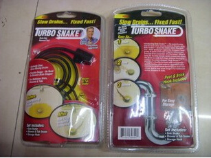 TV熱銷產品 TURBO SNAKE管道清潔刷 管道疏通器/通管道工廠,批發,進口,代購