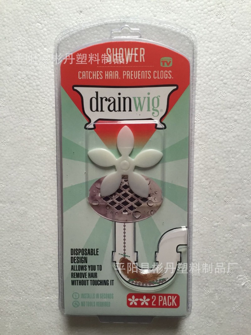 廠傢現貨直銷Drain wig毛發頭發清理器 下水道疏通器 水槽清潔鉤工廠,批發,進口,代購