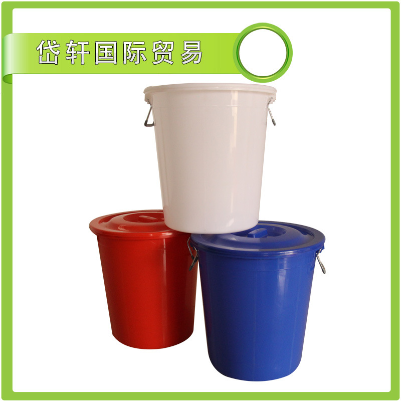 塑料加厚圓桶 帶蓋帶把手 塑料大桶 化工桶6003大號垃圾桶工廠,批發,進口,代購