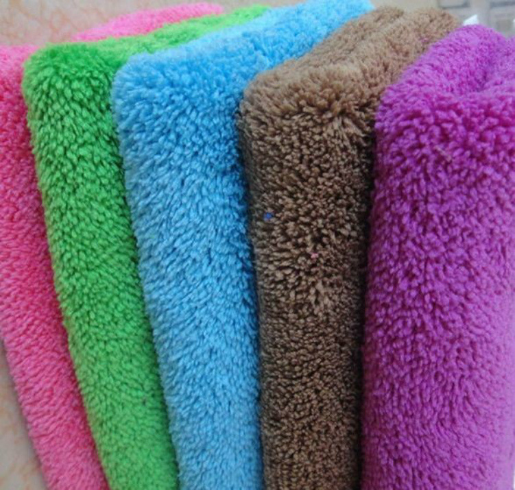 25-50cm珊瑚絨童巾 復合珊瑚絨擦手巾  加厚款 洗車行專用 百潔佈工廠,批發,進口,代購