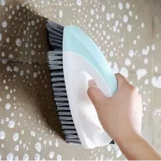 日本KM.1235 多用子母刷 強力浴室清潔刷 地板刷地毯刷縫隙除塵刷工廠,批發,進口,代購
