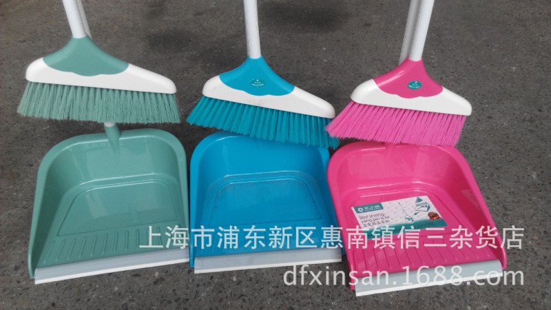 廠傢直銷，供應批發雙色塑料套裝塑料掃把英之郎YT-99197工廠,批發,進口,代購