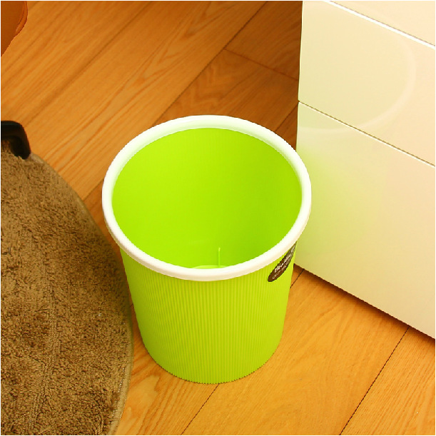 塑料垃圾桶時尚創意糖果色垃圾桶客廳垃圾筒簍無蓋廚房衛生間傢用批發・進口・工廠・代買・代購