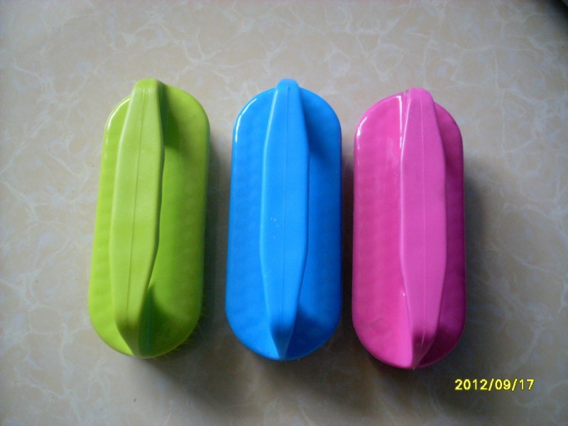 廠傢直銷 漂亮三色 紅藍綠 手柄相連 洗衣刷 塑料清潔刷 JX-8231工廠,批發,進口,代購