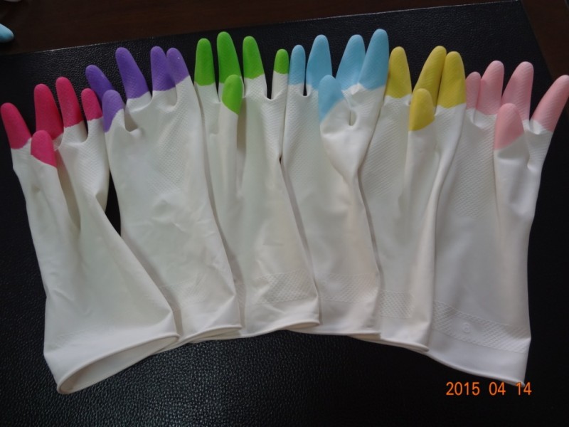 傢用清潔乳膠手套 光裡 各種顏色 保護您的雙手批發・進口・工廠・代買・代購