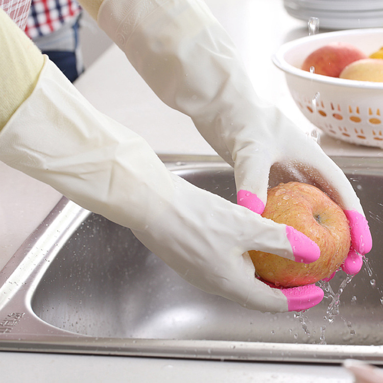 ST-11 傢務清潔洗衣手套洗碗橡膠 鯊魚油乳膠手套工廠,批發,進口,代購