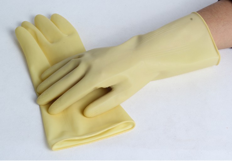 粵龍工加厚耐用高級乳膠手套/傢用手套/清潔用手套工作乳膠手套批發・進口・工廠・代買・代購