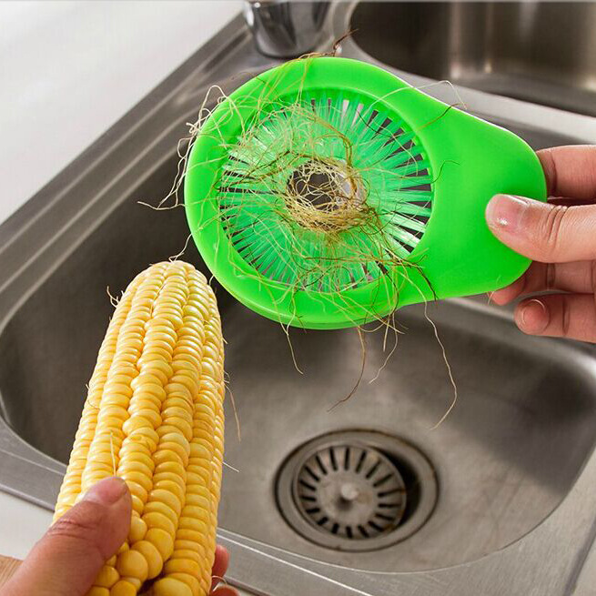 熱銷爆款廚房小工具 蔬菜清洗器 玉米須清潔刷 玉米刷工廠,批發,進口,代購