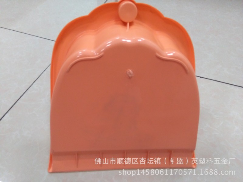 鑑英塑料廠簸箕熱銷款001橙色鏟供應批發大量垃圾鏟塑料膠柄簸箕工廠,批發,進口,代購