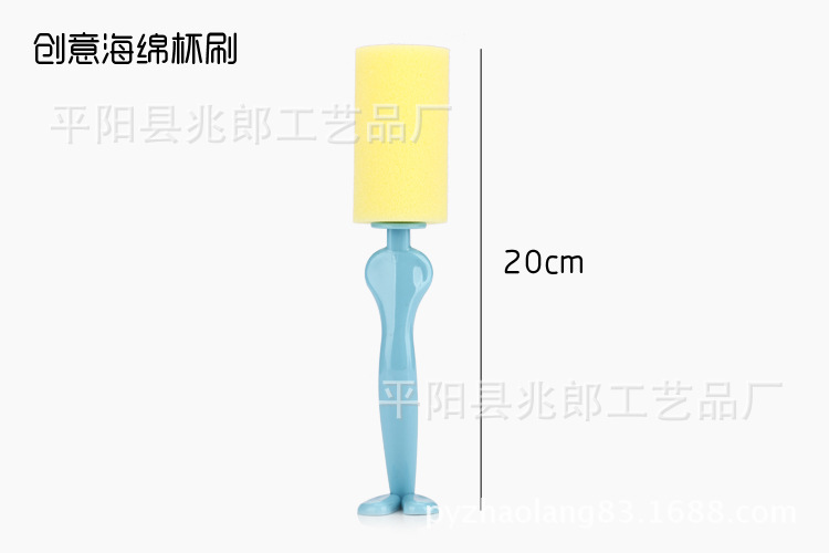 【量大從優】洗杯子器 紳士杯刷人形立式洗杯刷 洗杯子刷多色工廠,批發,進口,代購