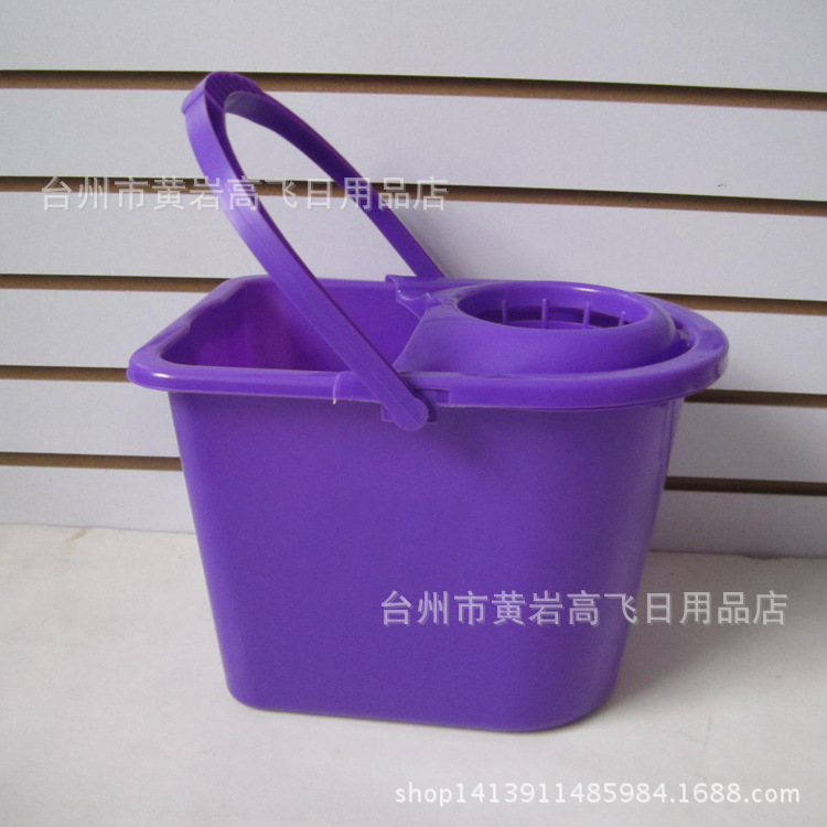 塑料清潔桶帶擠水籃拖佈桶 外貿 10L 14L bucket批發・進口・工廠・代買・代購