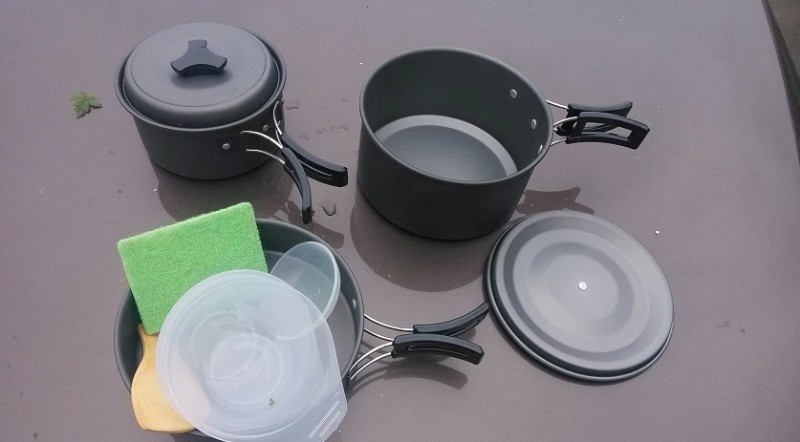 2015戶外套鍋 野餐裝備套鍋 野炊鍋具3-4人多人 鋁製實用套鍋批發工廠,批發,進口,代購