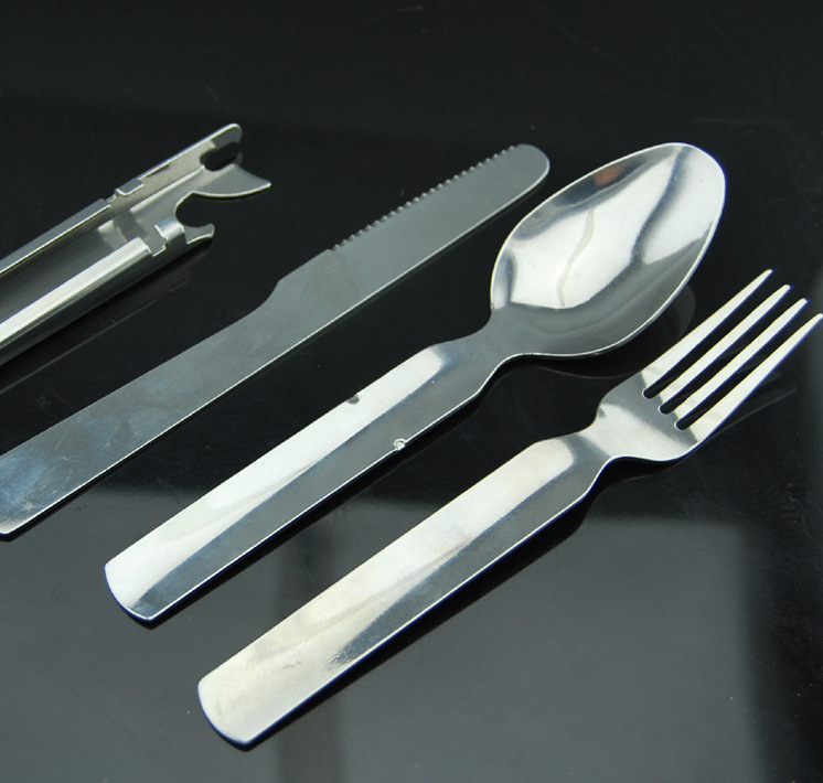 多功能刀叉勺 可分拆式便攜折疊餐具 野營戶外旅行工具 大號工廠,批發,進口,代購