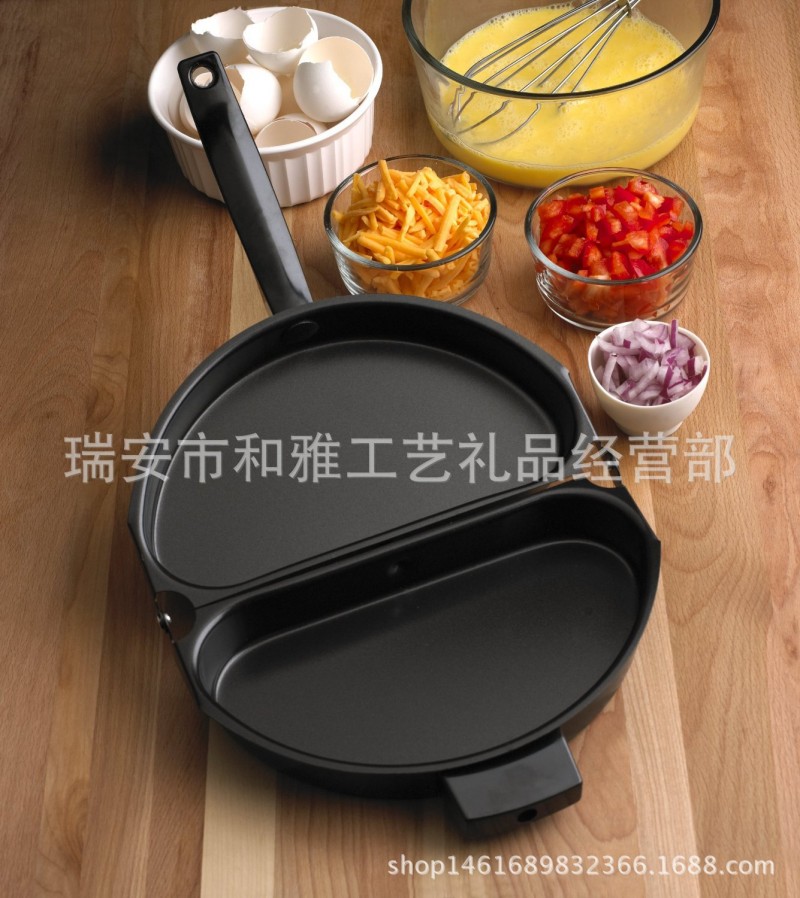 FOLDING OMELETTE PAN折疊煎蛋鍋 可翻轉不黏鍋 戶外便攜式折疊鍋工廠,批發,進口,代購