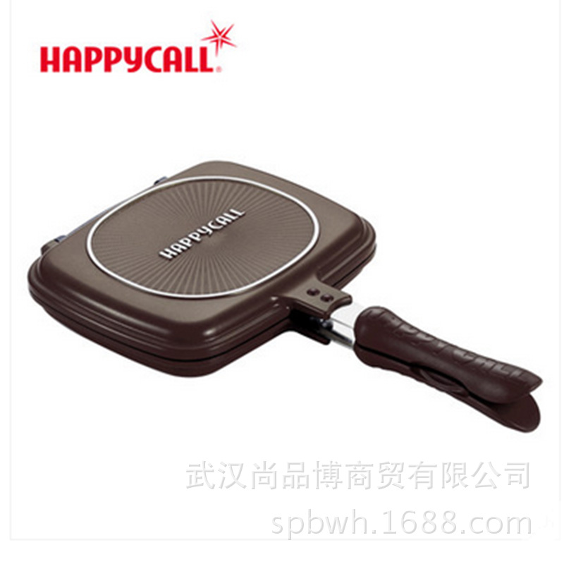 批發正品 韓國HAPPYCALL 鉆石迷你雙麵鍋 3002-0064 多用鍋不黏鍋工廠,批發,進口,代購