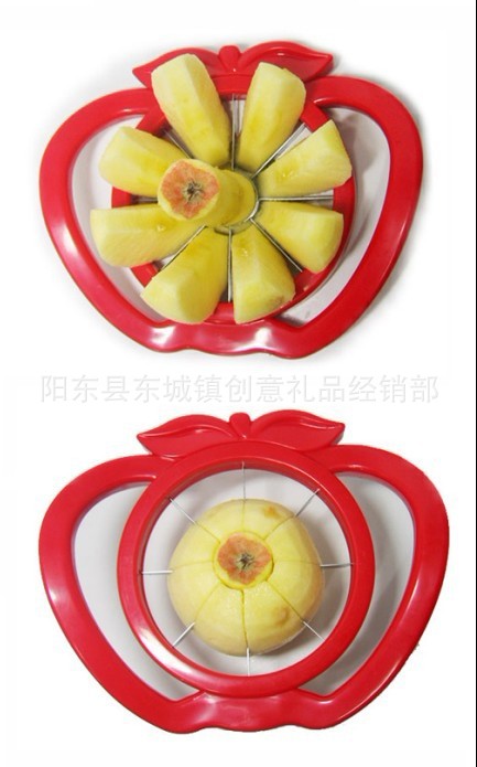 apple cutter,塑料蘋果切、切蘋果器 可印LOGO工廠,批發,進口,代購