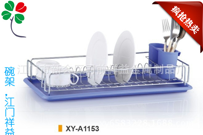 碗碟架金屬碗架款式精美價格合理實用性強單層廚房瀝水碗架工廠,批發,進口,代購