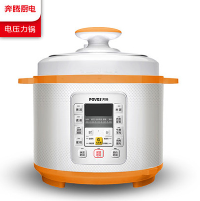 Povos/奔騰 PPD535/5159電壓力鍋配雙金內膽原裝正品高壓鍋5L工廠,批發,進口,代購