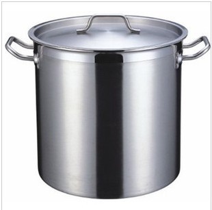 1.5加厚不銹鋼復合底湯桶熬湯煲湯桶商用湯桶電磁爐湯鍋茶桶30*30批發・進口・工廠・代買・代購