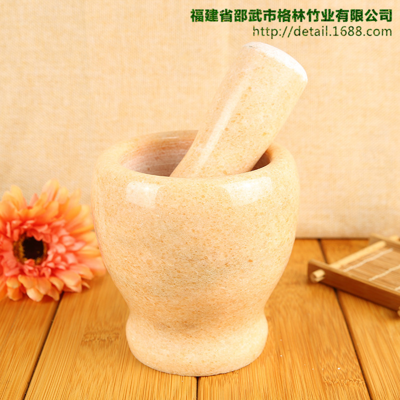 廠傢直銷 創意廚房小工具 傢用研磨缽 堅固耐用石頭搗蒜器壓蒜器工廠,批發,進口,代購