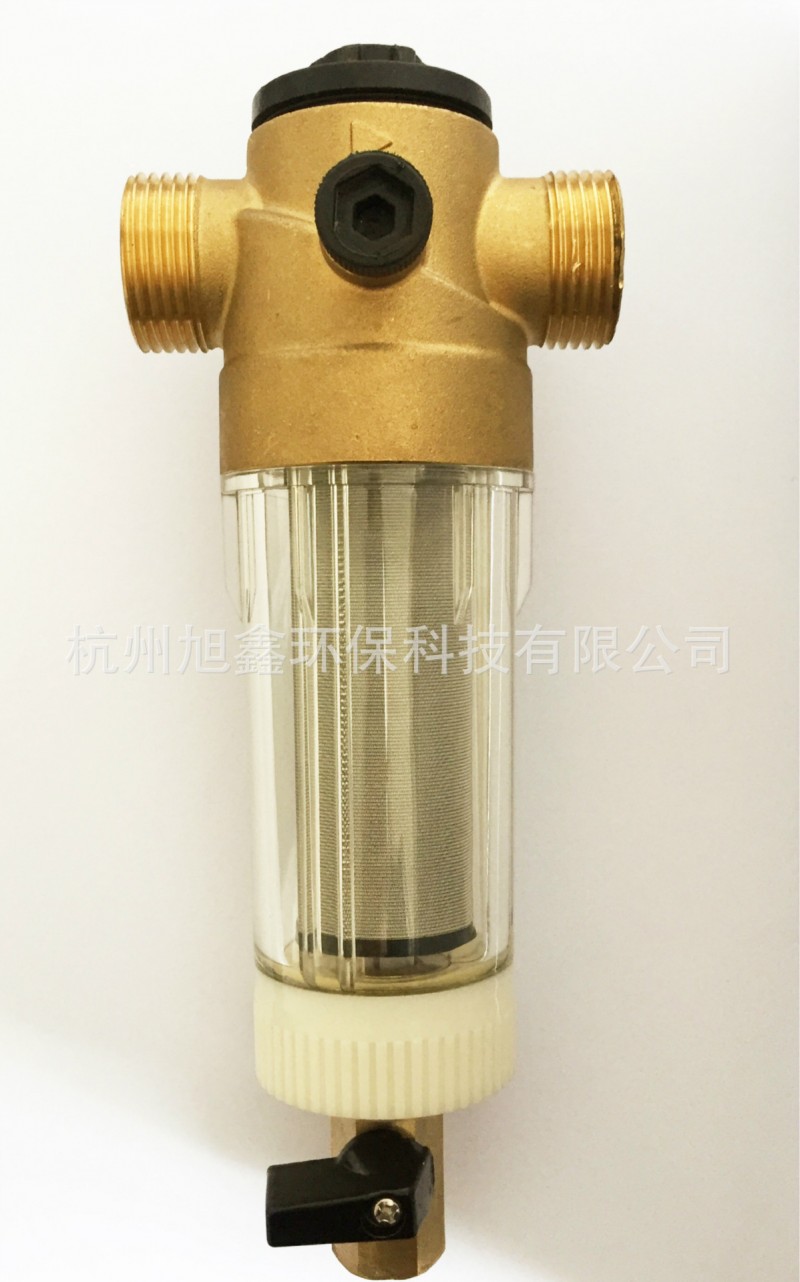 廠傢批發黃銅鍍鎳 傢用前置過濾器 凈水器 自來水 凈水 3CP-F020批發・進口・工廠・代買・代購