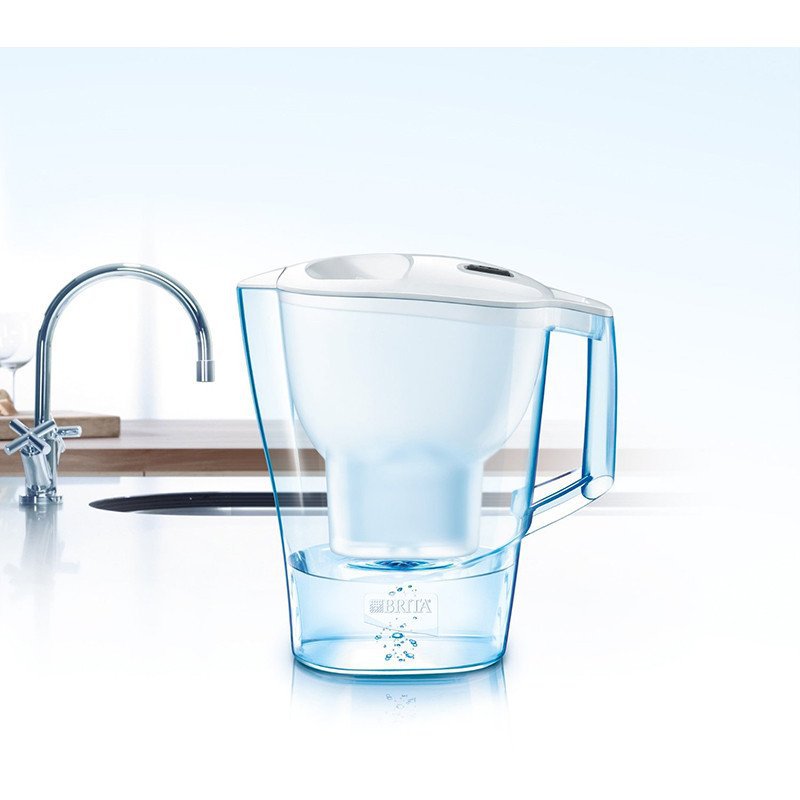 德國BRITA 碧然德 ALUNA摩登系列濾水壺3.5升 白色（一壺一芯）批發・進口・工廠・代買・代購