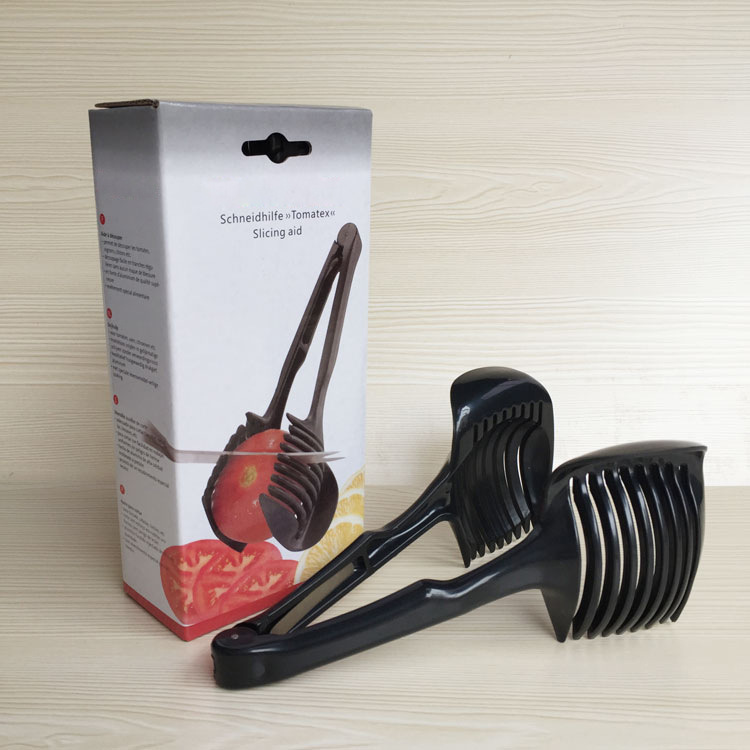 現貨TV新品 西紅柿切片器 水果番茄切片器 檸檬切片夾 黑色98克工廠,批發,進口,代購
