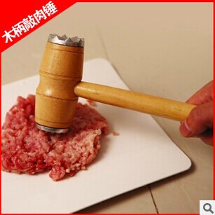 2602A  廚房好幫手 雙頭木柄肉錘 木柄敲肉錘 碎肉錘工廠,批發,進口,代購