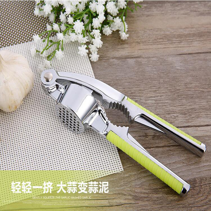 2016熱賣夾核桃壓蒜器 多功能廚房小工具 不銹鋼搗蒜器 蒜泥器工廠,批發,進口,代購