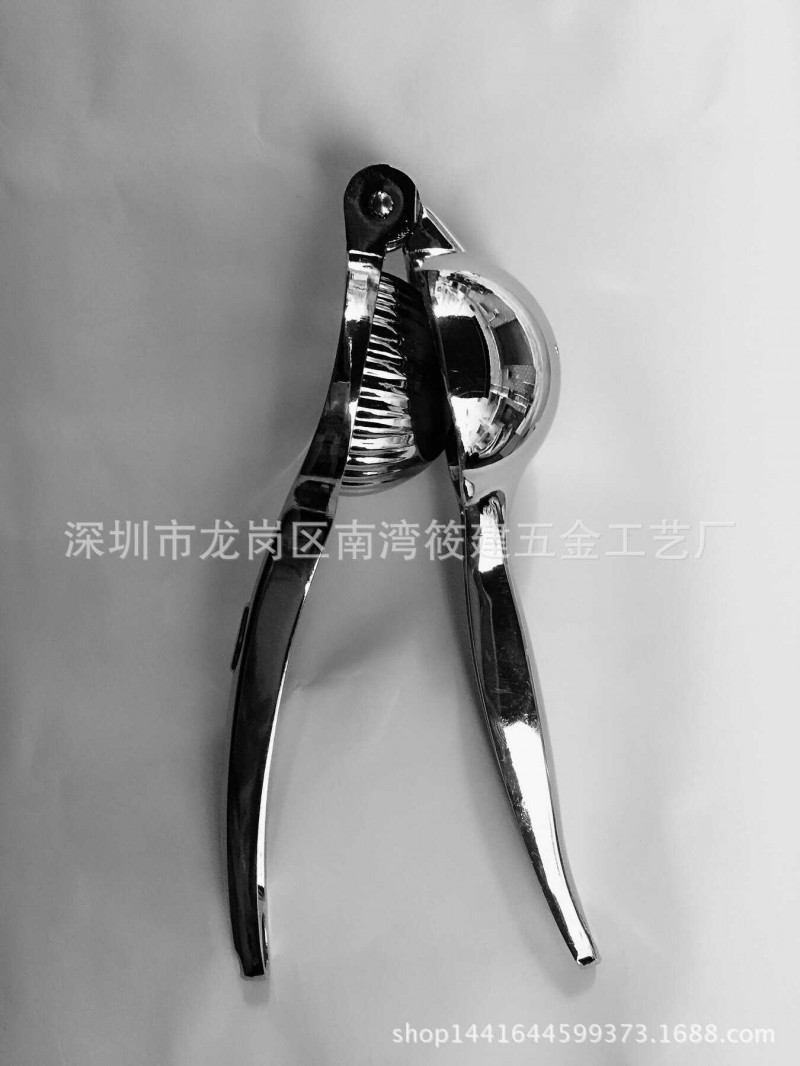 工廠手動不銹鋼色檸檬夾 壓汁器橙子榨汁器水果壓 廚房傢居用品工廠,批發,進口,代購