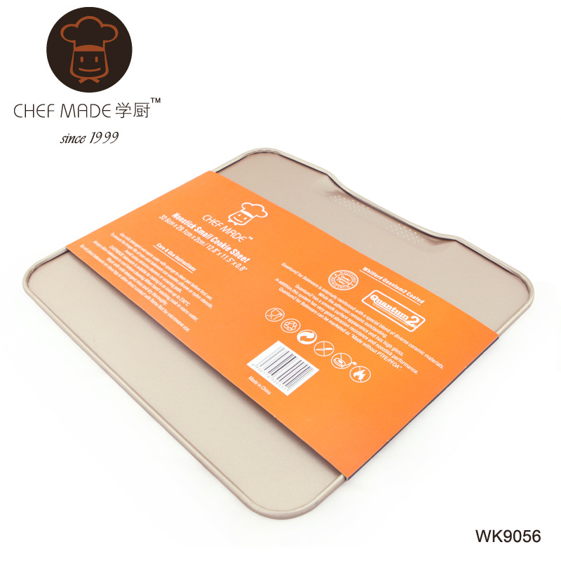 chefmade學廚 金色小號不黏無邊烤盤 wk9056工廠,批發,進口,代購