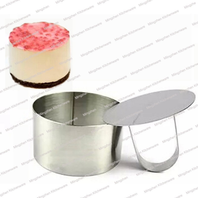 4件帶蓋不銹鋼蛋糕模/慕斯模 4pcs dessert rings w/Cover工廠,批發,進口,代購