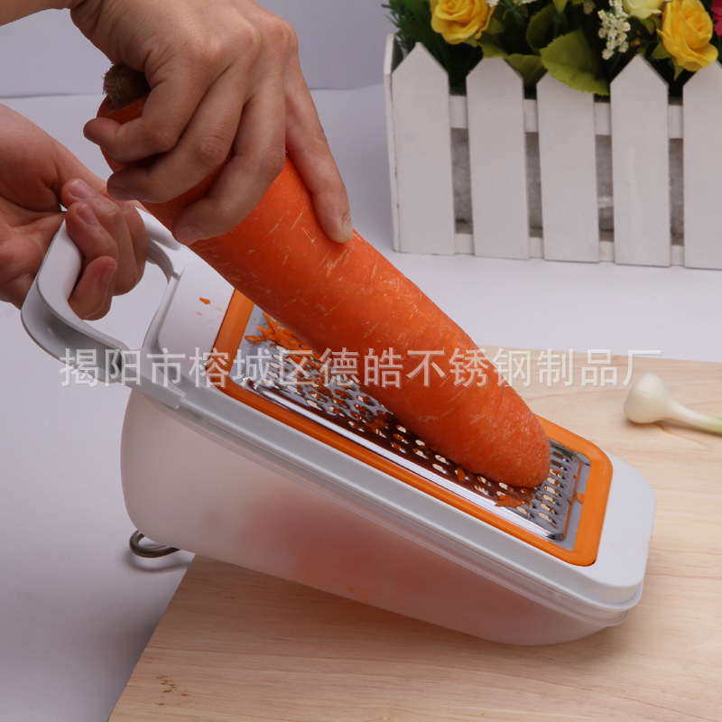 不銹鋼多功能瓜刨切菜器刨絲器切片器瓜果刨皮刀具碎菜器廚房用品工廠,批發,進口,代購