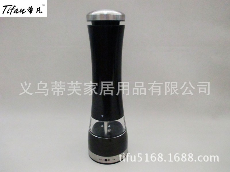 新款 彩色胡椒磨 電動研磨器 不銹鋼電動胡椒磨 pepper mill工廠,批發,進口,代購