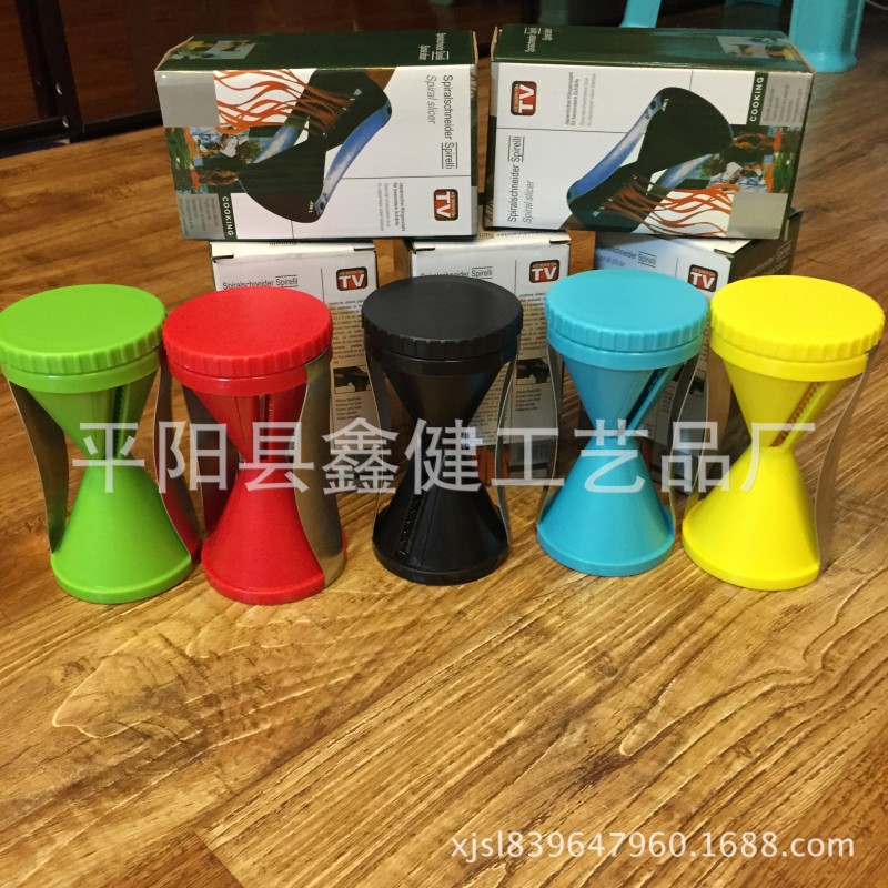 創意 多功能螺旋漏鬥切絲器 手搖切菜器工廠,批發,進口,代購