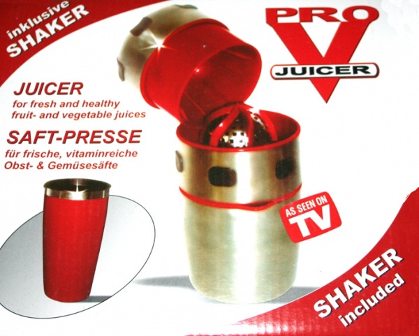 TV產品 PRO V JUICER 手動不銹鋼榨汁機果汁機 多功能攪拌機工廠,批發,進口,代購