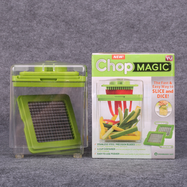 TV新款Magic Chop多功能切菜器 廚房小幫手五件套 土豆切條器工廠,批發,進口,代購