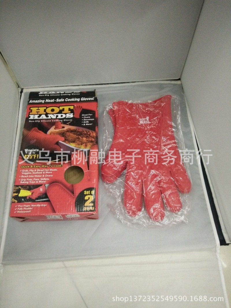 新款TV產品 矽膠手套 耐高溫手套 HOT HANDS 微波爐隔熱手套工廠,批發,進口,代購