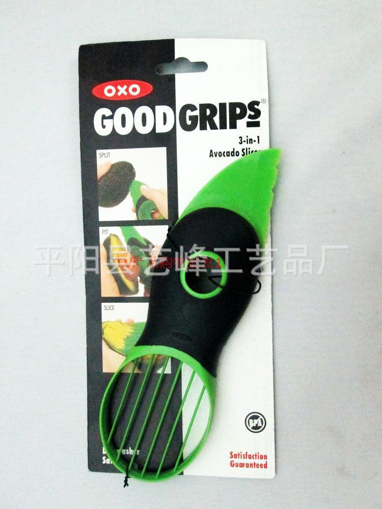 廠傢直銷TV新產品鱷梨切片器 good grips水果切片器 鱷梨削皮器工廠,批發,進口,代購