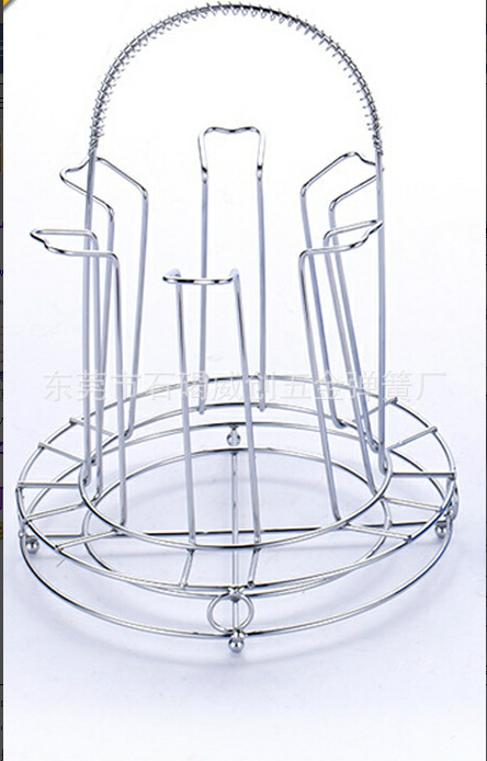定做鐵絲杯架 可來圖訂做 中式鐵線工藝品批發・進口・工廠・代買・代購