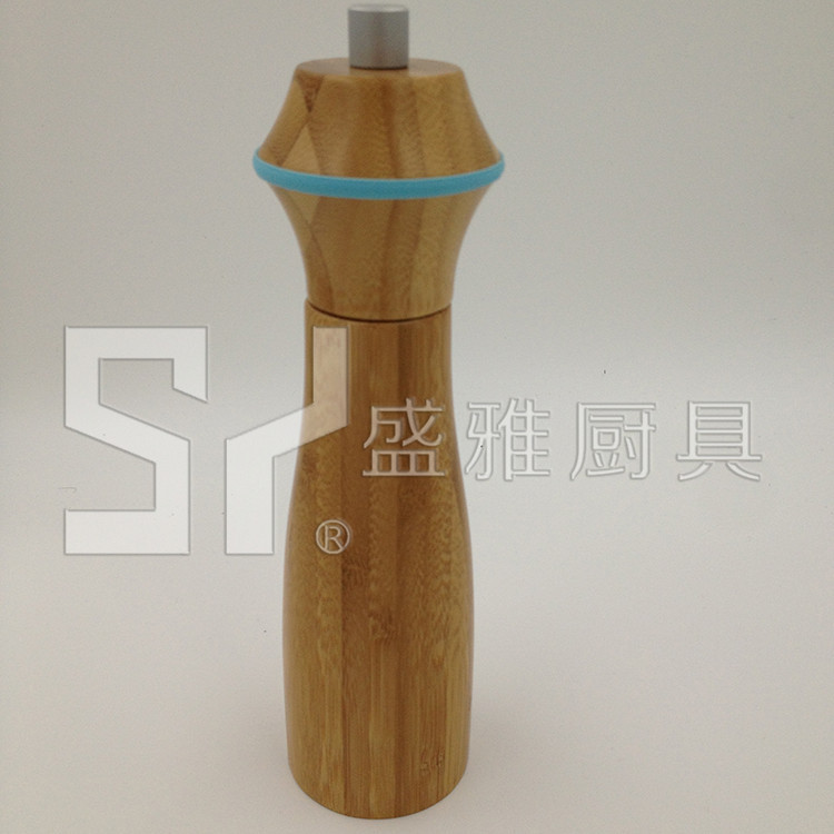 新款竹製胡椒磨 胡椒研磨器 高檔廚房小工具 廠傢直銷工廠,批發,進口,代購