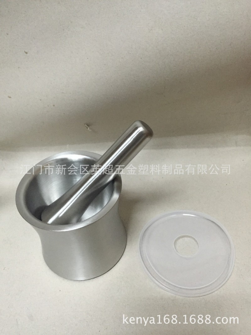 不銹鋼搗蒜器搗碎器搗藥盅 不銹鋼雙層搗蒜搗碎器工廠,批發,進口,代購