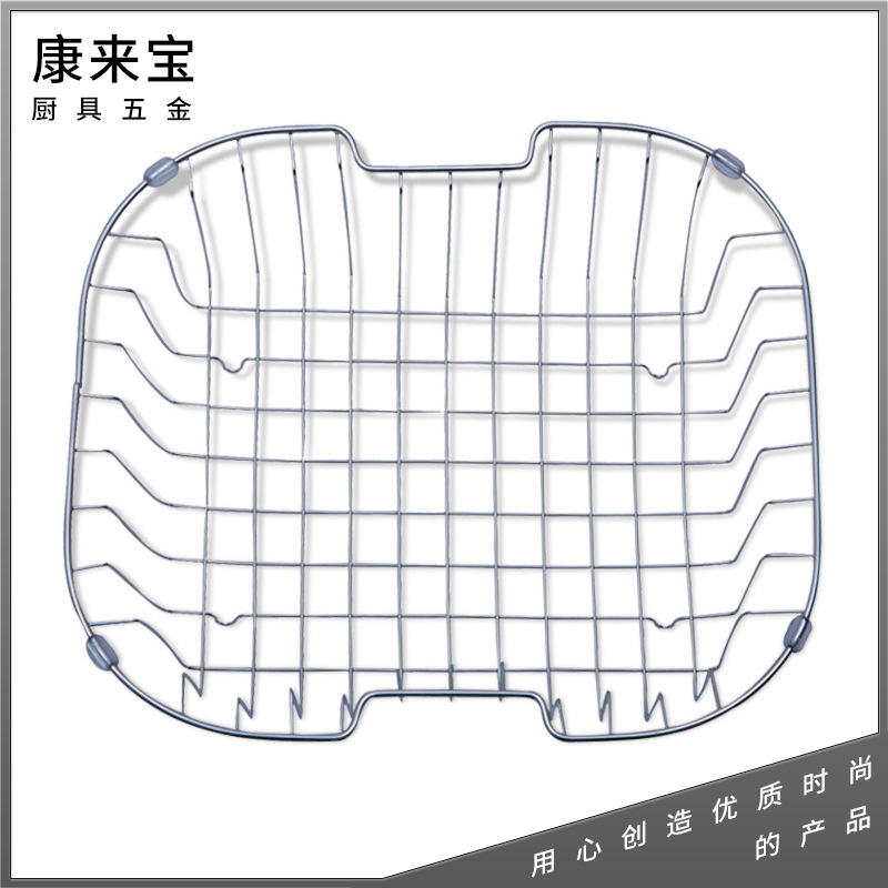 廠傢直銷 QH-LSL08廚房瀝水藍 不銹鋼水槽瀝水藍 新款瀝水籃工廠,批發,進口,代購