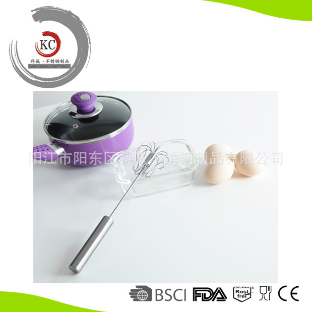 不銹鋼手持式攪拌器/蛋抽/手動打蛋器/旋轉打蛋器/egg beater工廠,批發,進口,代購