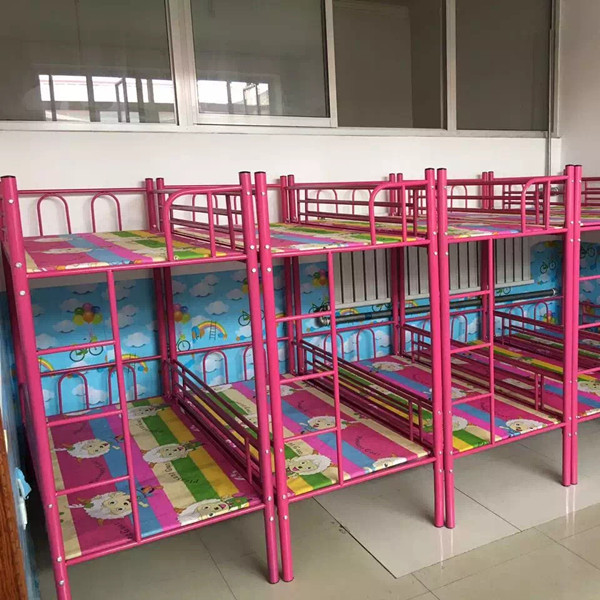 廠傢直兒童上下鋪床銷幼兒園專用床午托床高低床小學生雙層鐵架床工廠,批發,進口,代購