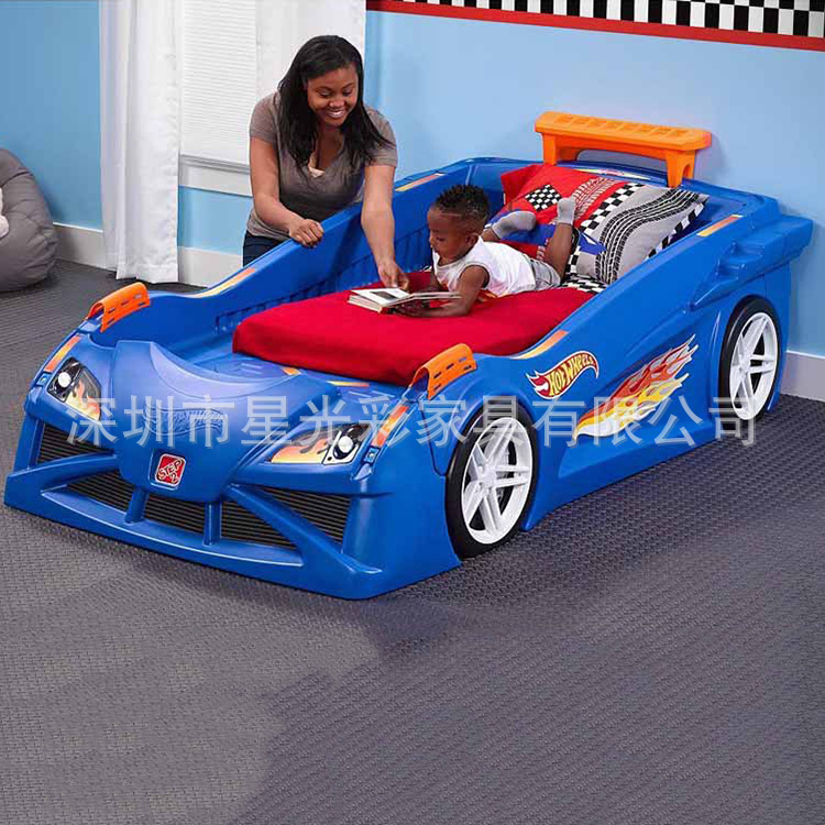 新品兒童跑車床 造型可愛酷小孩寶寶床 兒童房床具批發・進口・工廠・代買・代購