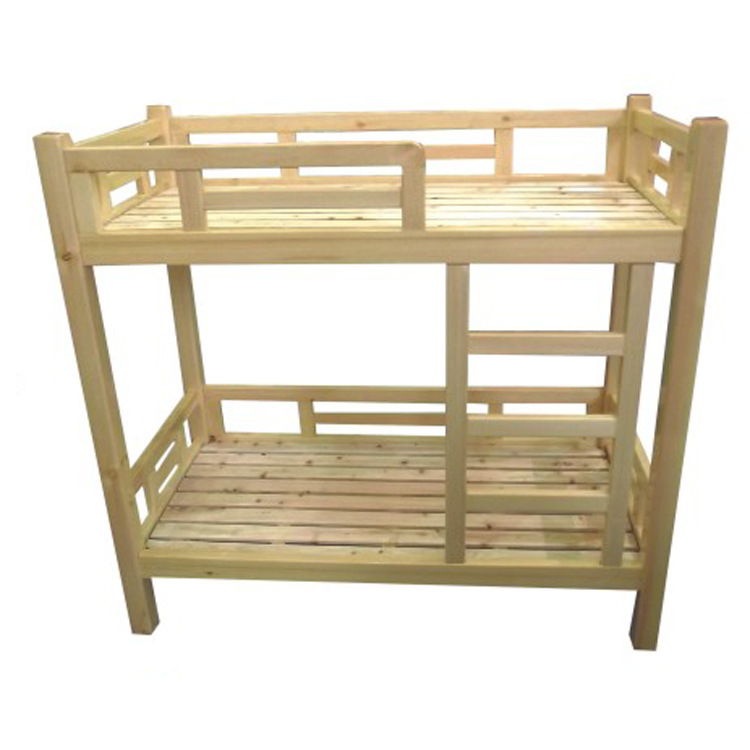 原木雙層床BD-1348幼兒園木質床單人上下床兒童午休床木板床木製工廠,批發,進口,代購